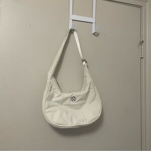 Lululemon Mini Shoulder Bag in White Opal
